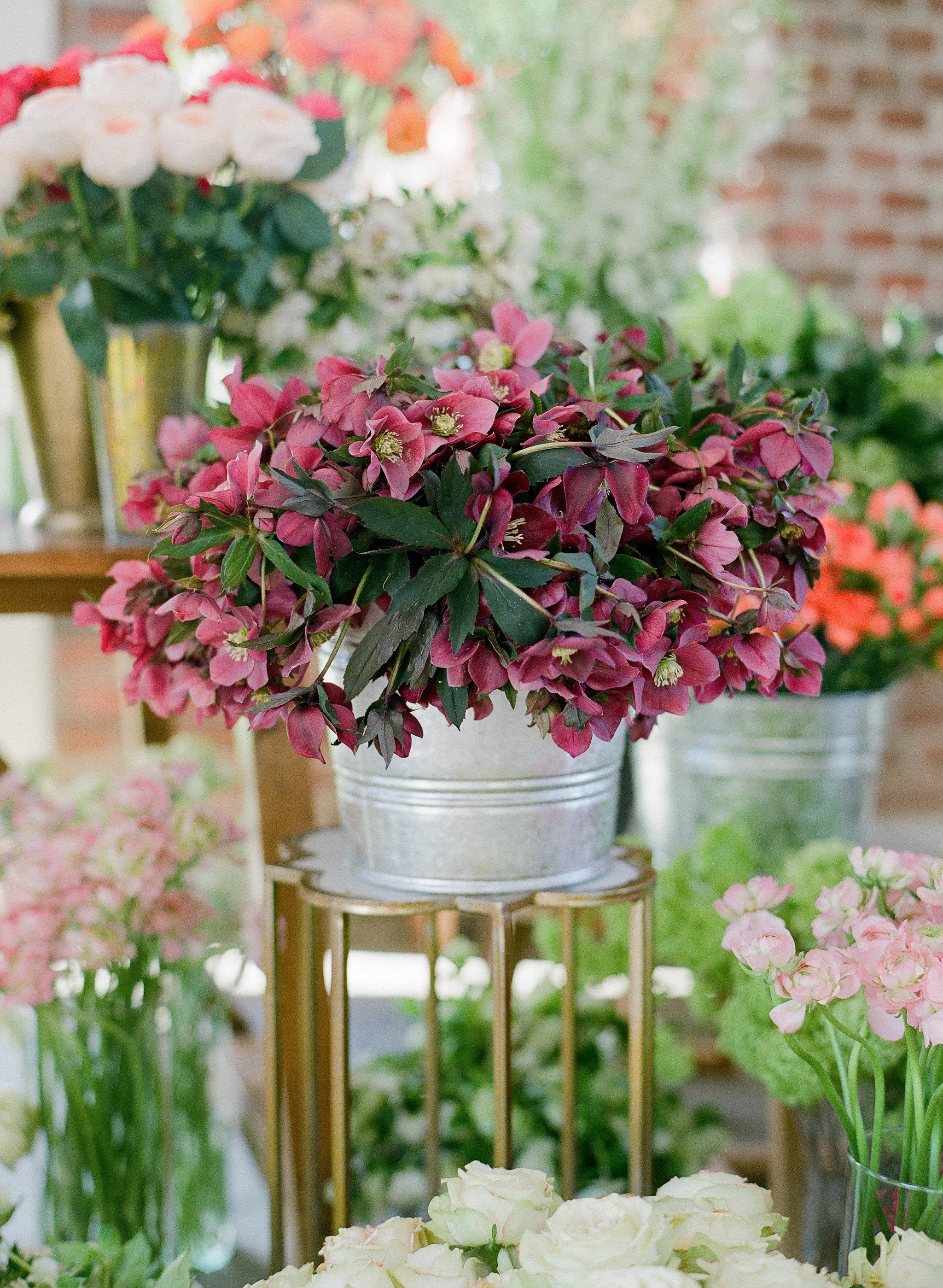 Beautiful Floral Design Wedding inspiration designed and produced by Jesse Tombs with Photography by Jose Villa and Floral Design by Tulipina at the wedding venue Flora Farm in Cabo Mexico