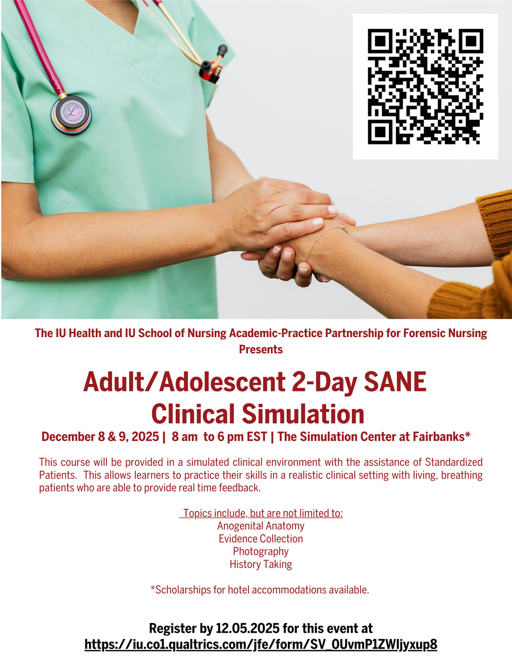 Sane Program Forensic Education — Indiana ENA