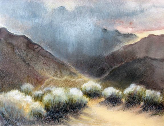 Thunderstorm in the Canyon–2013, Collection of the Escalette Permanent Collection of Art