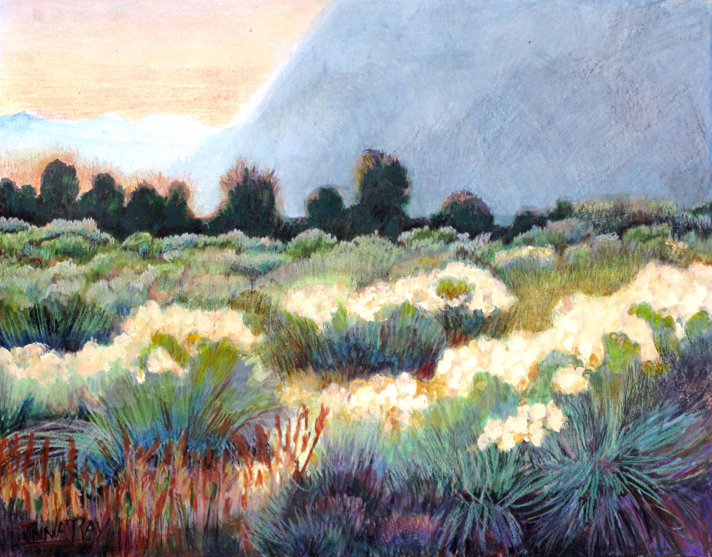 Rabbit Brush, Long Valley – 2012, Collection of the Escalette Permanent Collection of Art