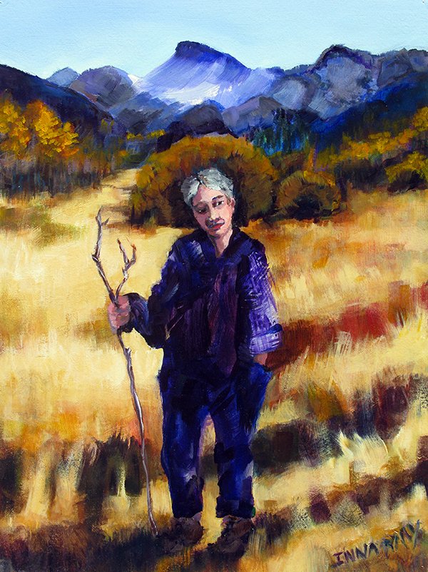 Pilgrim in Iris Meadow Campground, 2010, Collection of the Estate