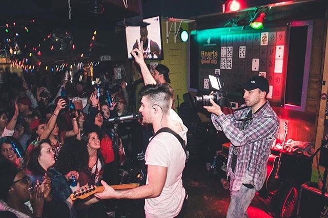 Playing my favorite venue in the whole world tonight with the amazing @haleymaecampbell! I’ve seriously dreamed of playing this place since I was a little kid, and tonight will be the third time we’ve headlined it- what a dream come true! See y’all tonight in my hometown of Charleston, SC! 🤘🏻📸: @priceisrighht