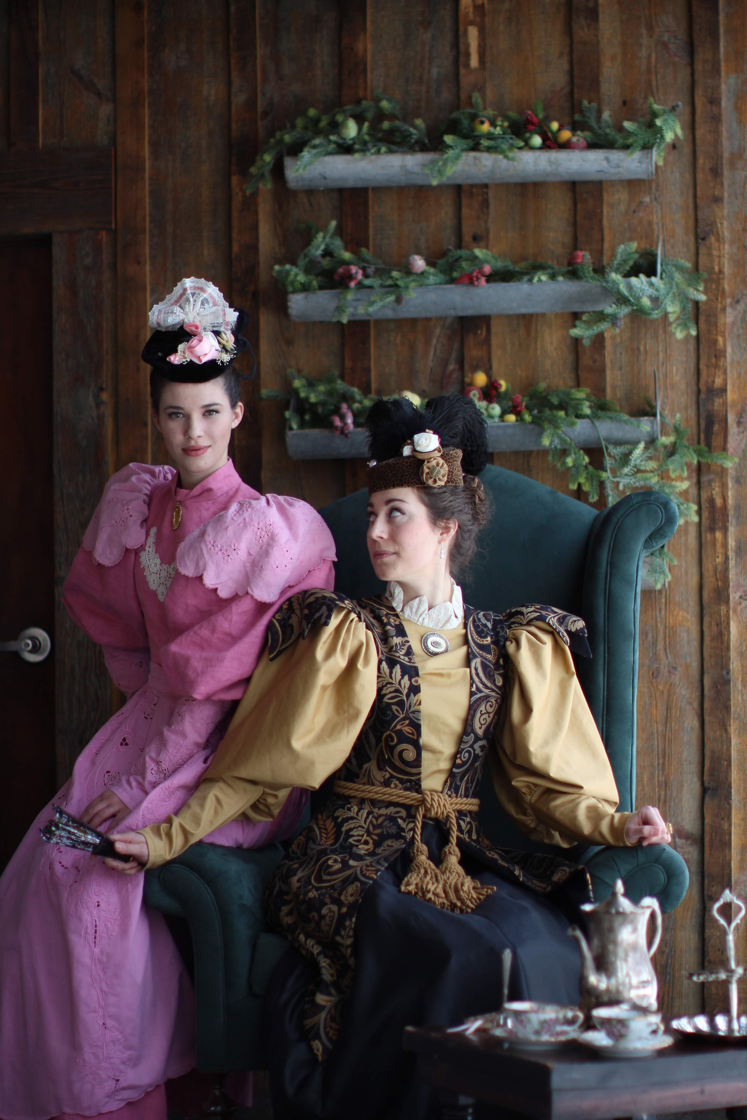 Lady Bracknell & Gwendoly Fairfax Seated IMG_2215.JPG