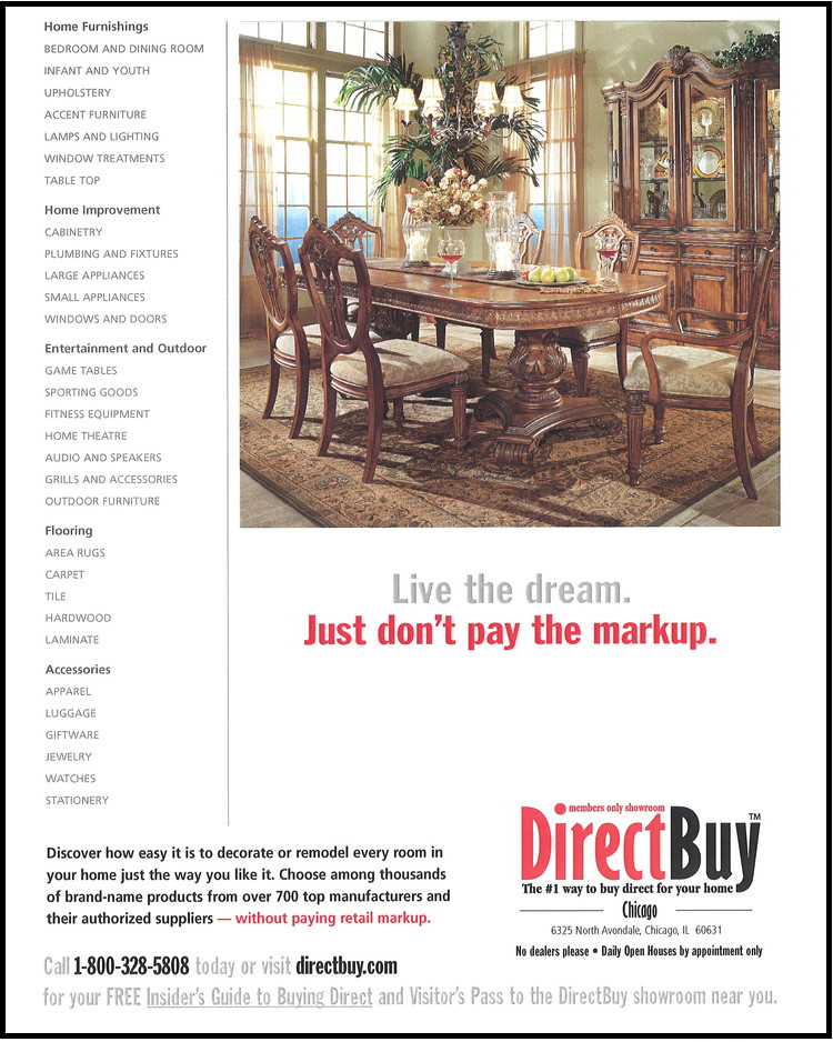 FREE-STANDING INSERT