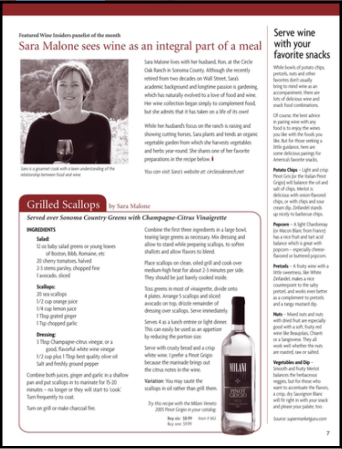 RECIPE AND LIFESTYLE INFORMATION