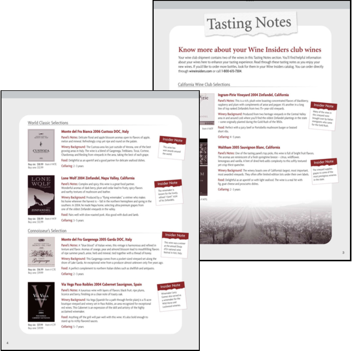 TASTING NOTES