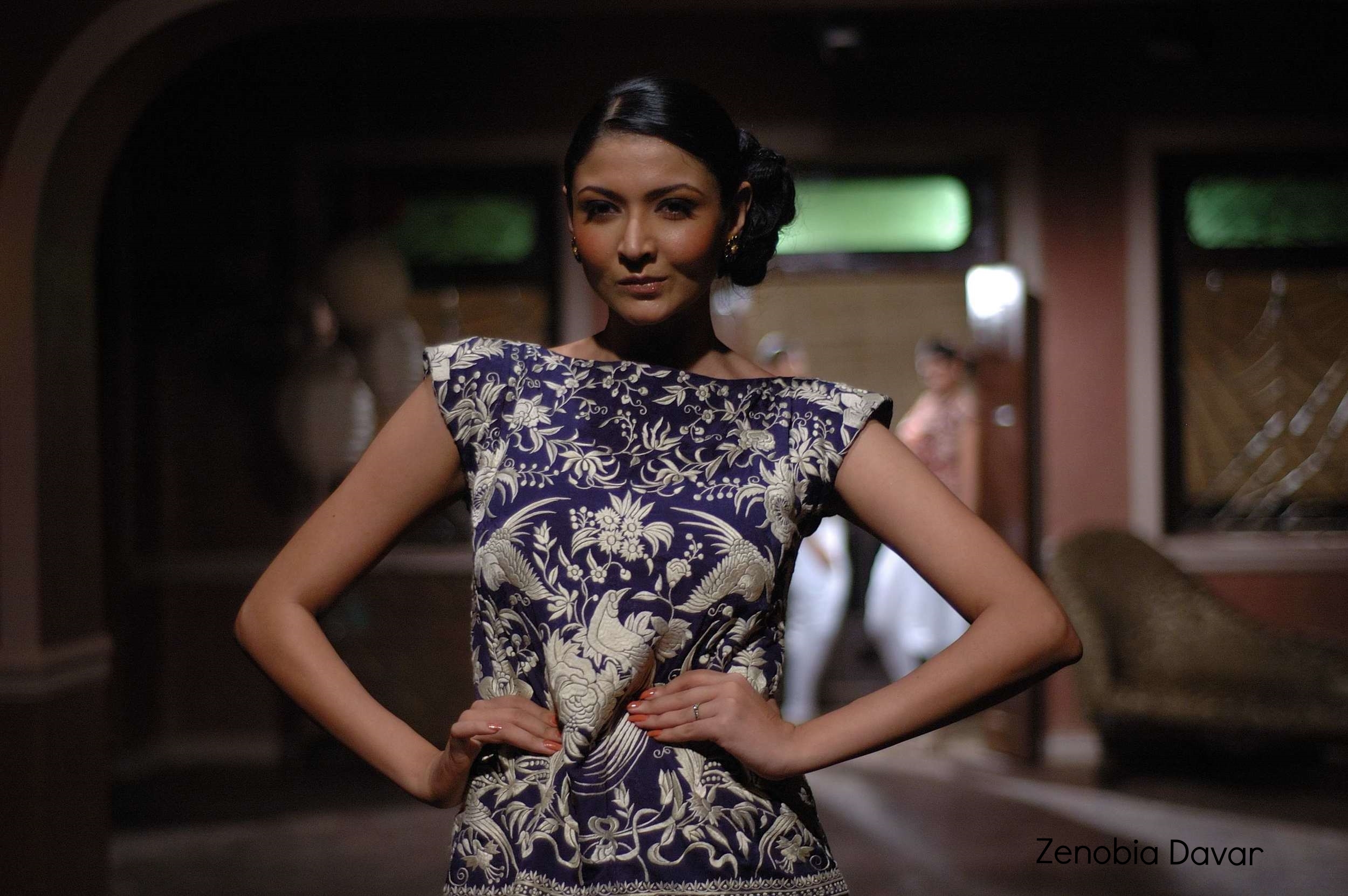 Authentic Hand Embroidered Gara Blouse