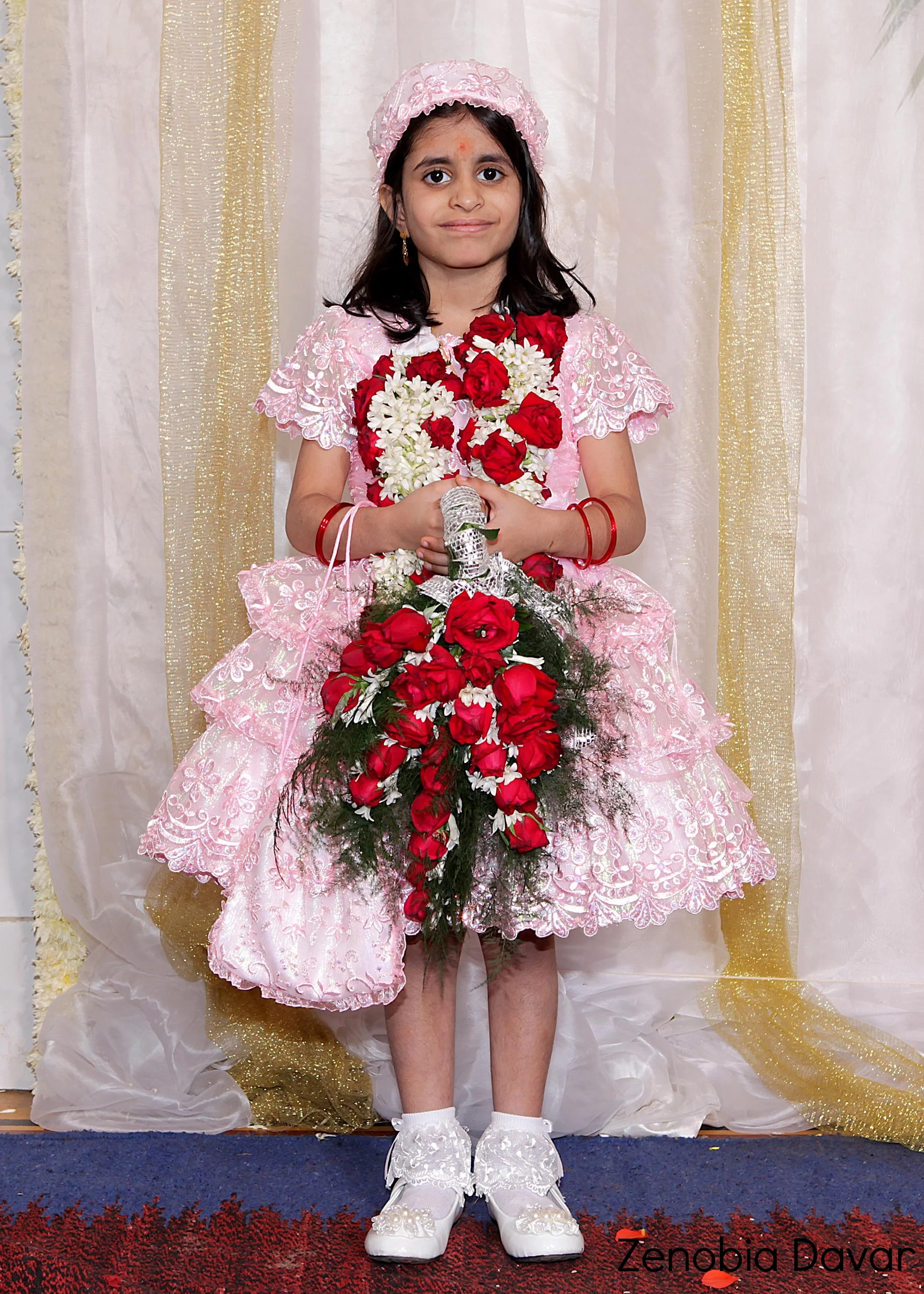 Hand Embroidered Party Wear for children.