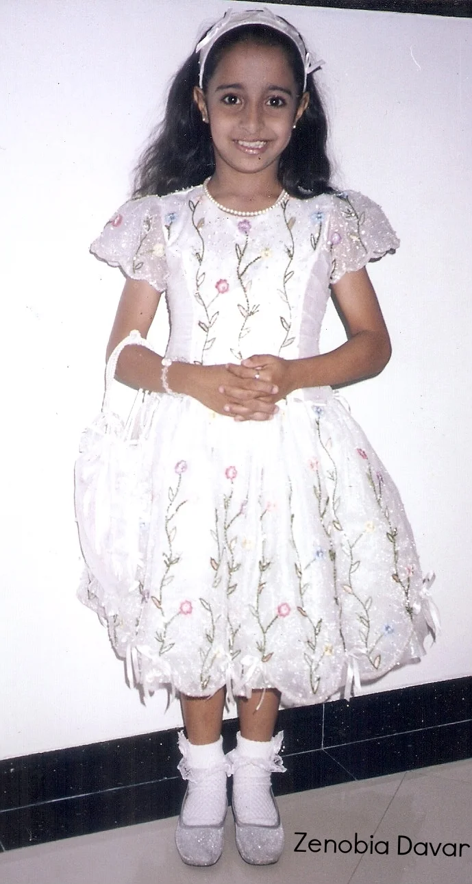 Hand Embroidered Party wear for children.