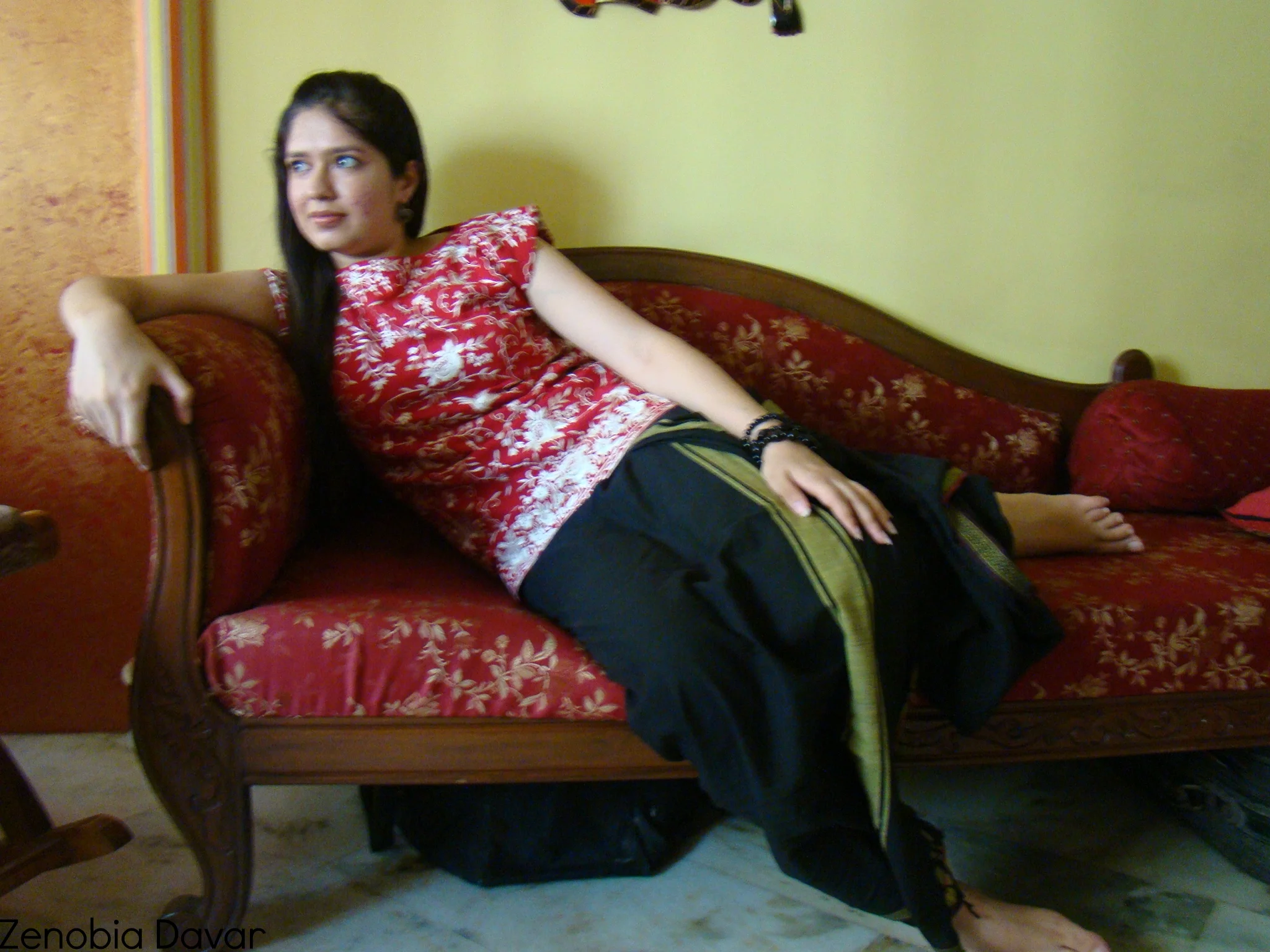Gara Embroidery for Party wear.