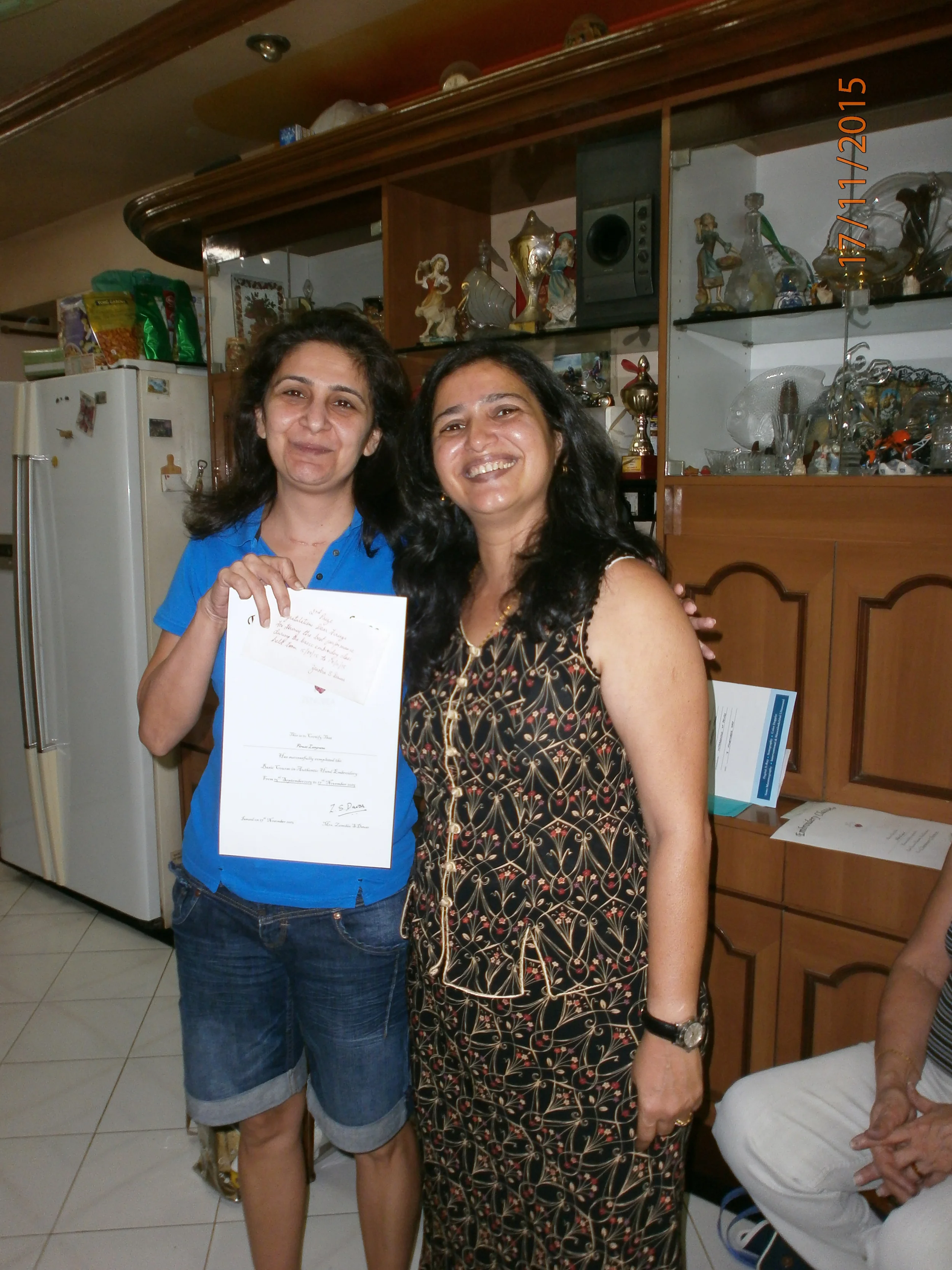 Basic Course in Hand Embroidery.