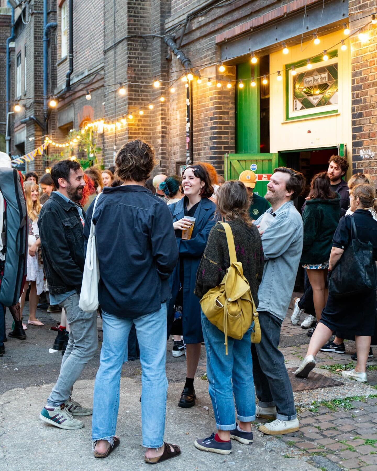 All the vibes at the iconic @greendoorstore late this summer, tucked beneath Brighton station for @hoxtonminipress 💚⁠ &lsquo;An Opinionated Guide to Brighton&rsquo; is out now, link in bio 📘✨