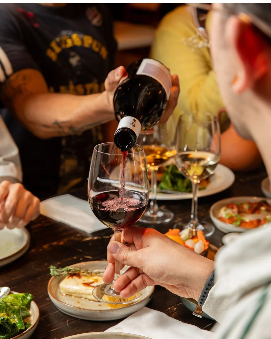 There&rsquo;s something special about @lostinthelanes &mdash; the light, the pace, the way good food and wine bring people together. Always a joy to spend the day here capturing real moments over shared plates and their incredible menu from @chefjesj