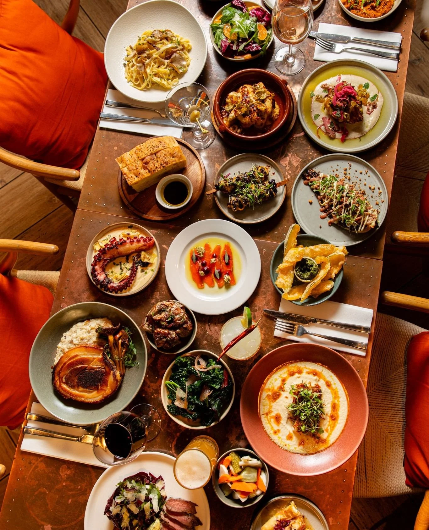 Another standout menu from @lostinthelanes, led by @chefjesjames and rooted in winter produce handled with real care and expertise. From silky leek gratin to crisp feta cigars and perfectly grilled octopus, every plate hits its mark.