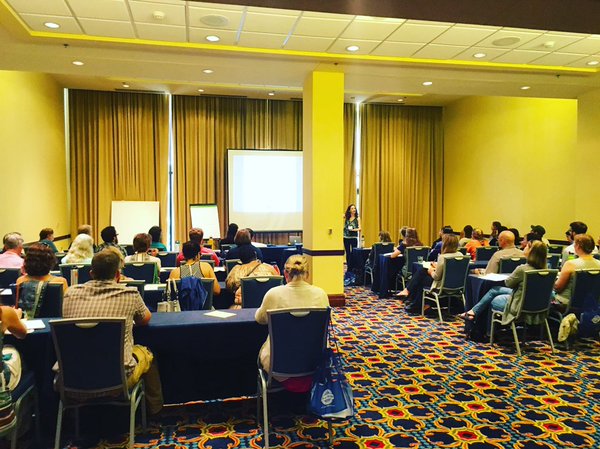 Meghan Kelly of Green Motivate presenting at River Network's River Rally 2016 conference