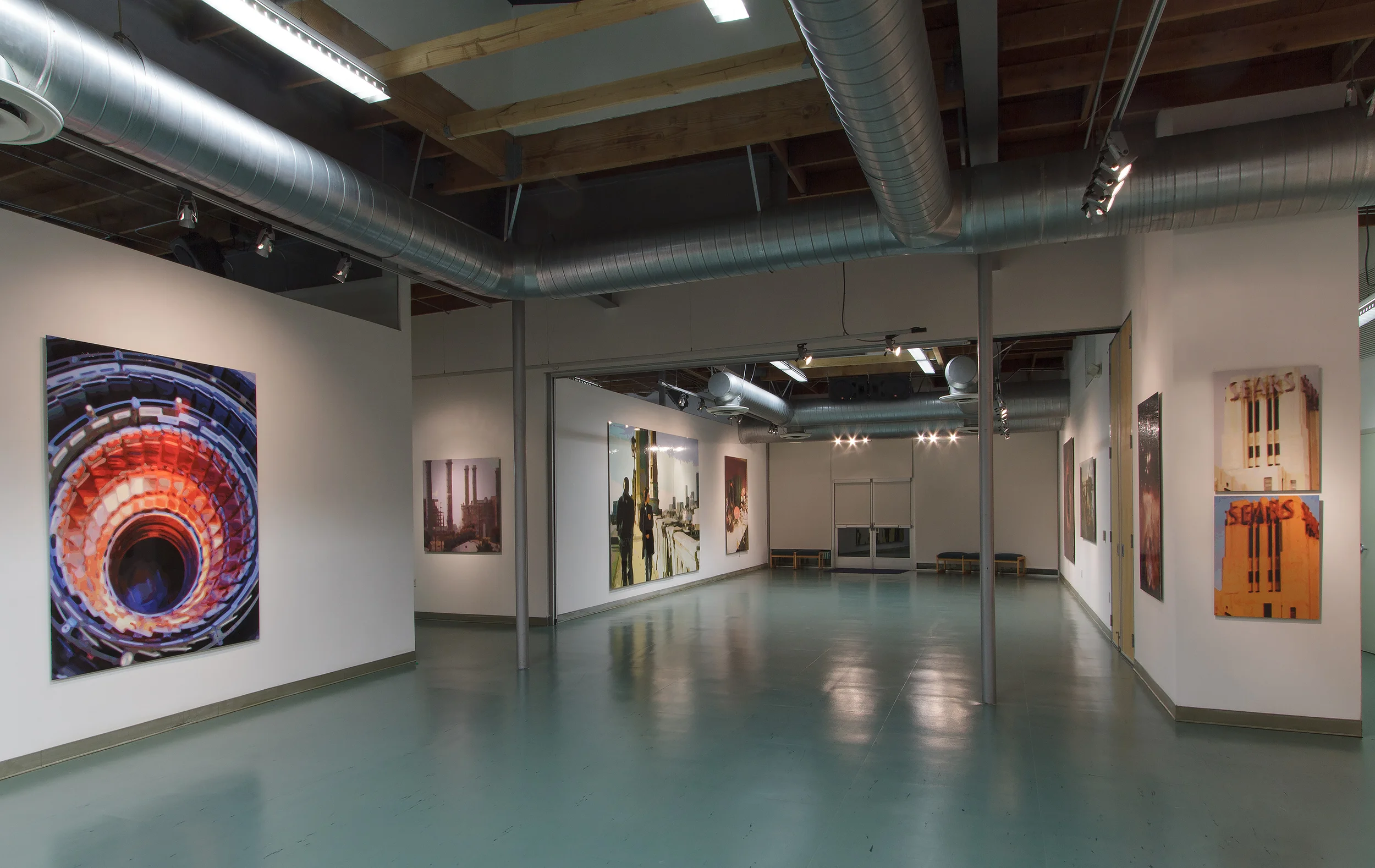 Super Collider + 10 Year Survey - installation view