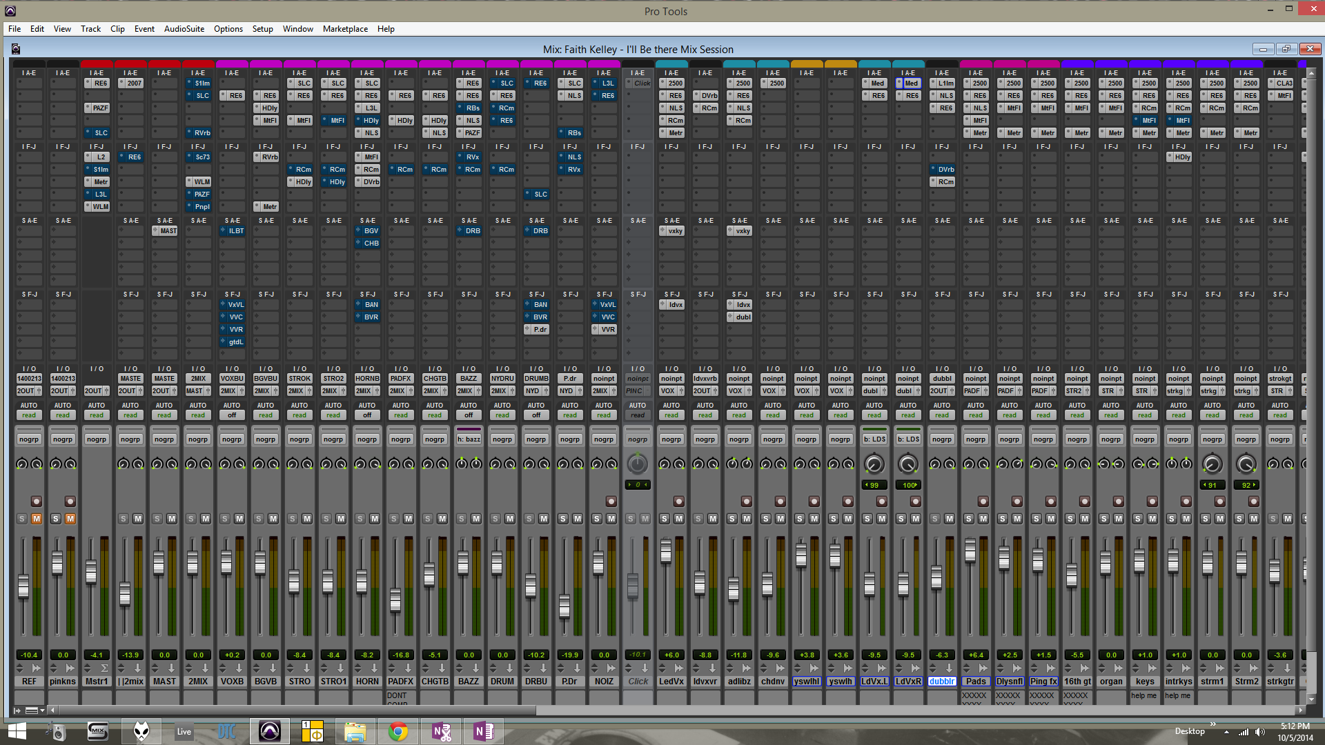 90 track session