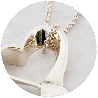  Silversmithing - Heart Necklace