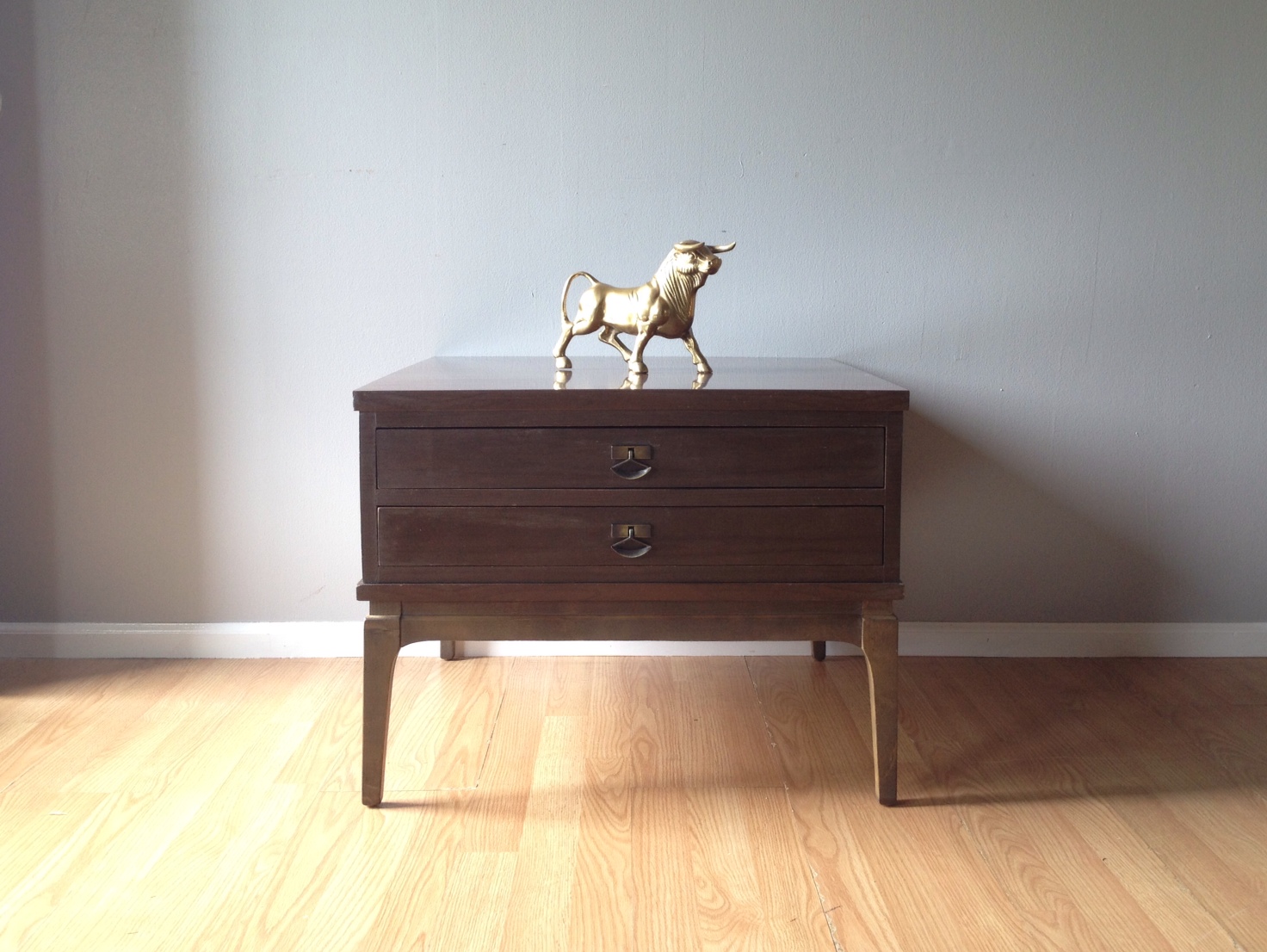 vintage mid century occasional table.