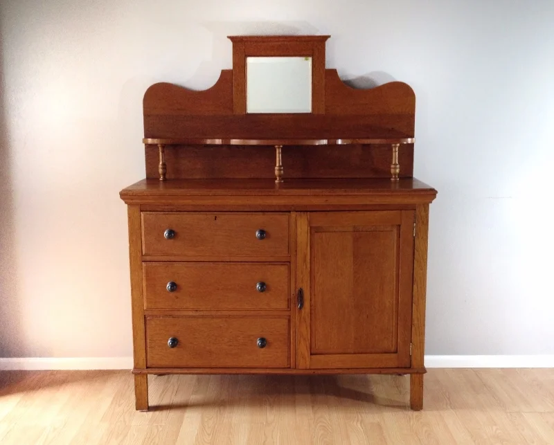 turn of the century antique buffet.