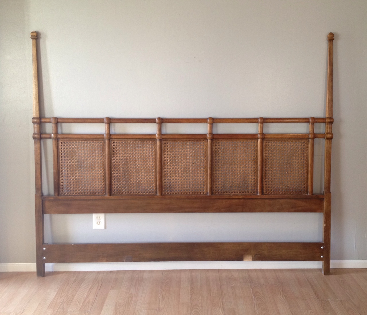 vintage Drexel Accolade king headboard.