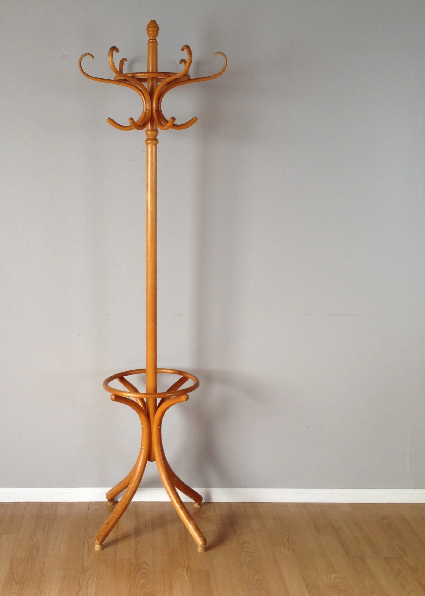 vintage coat rack.