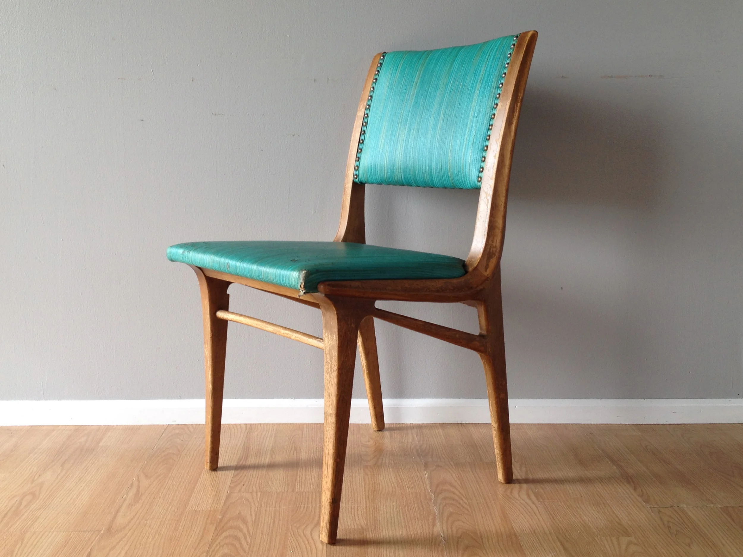 vintage Drexel Profile dining chair.