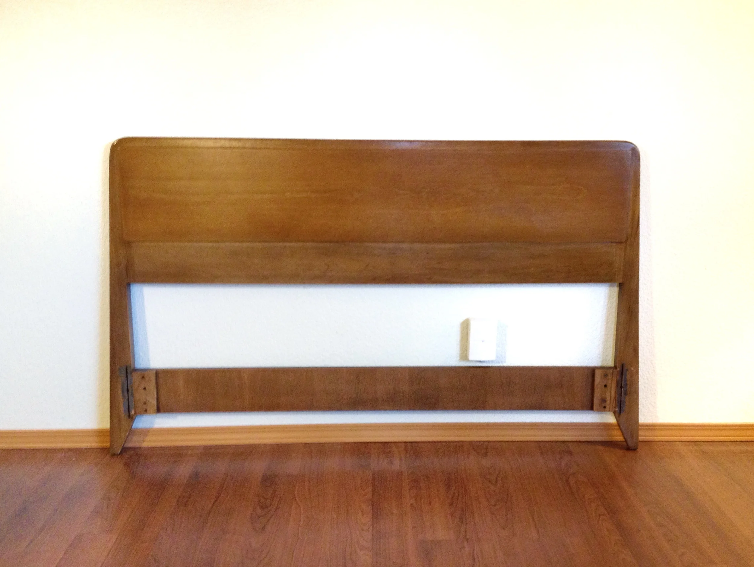 vintage mid century modern Drexel Projection full size headboard.