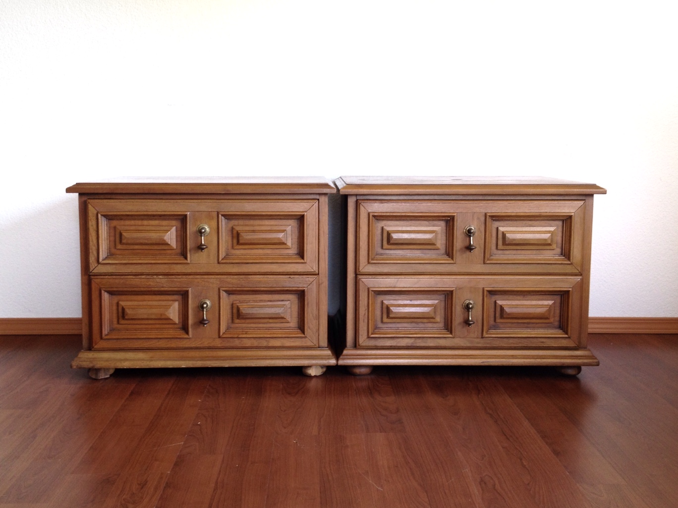 vintage 1960's mid century Drexel Esperanto nightstands