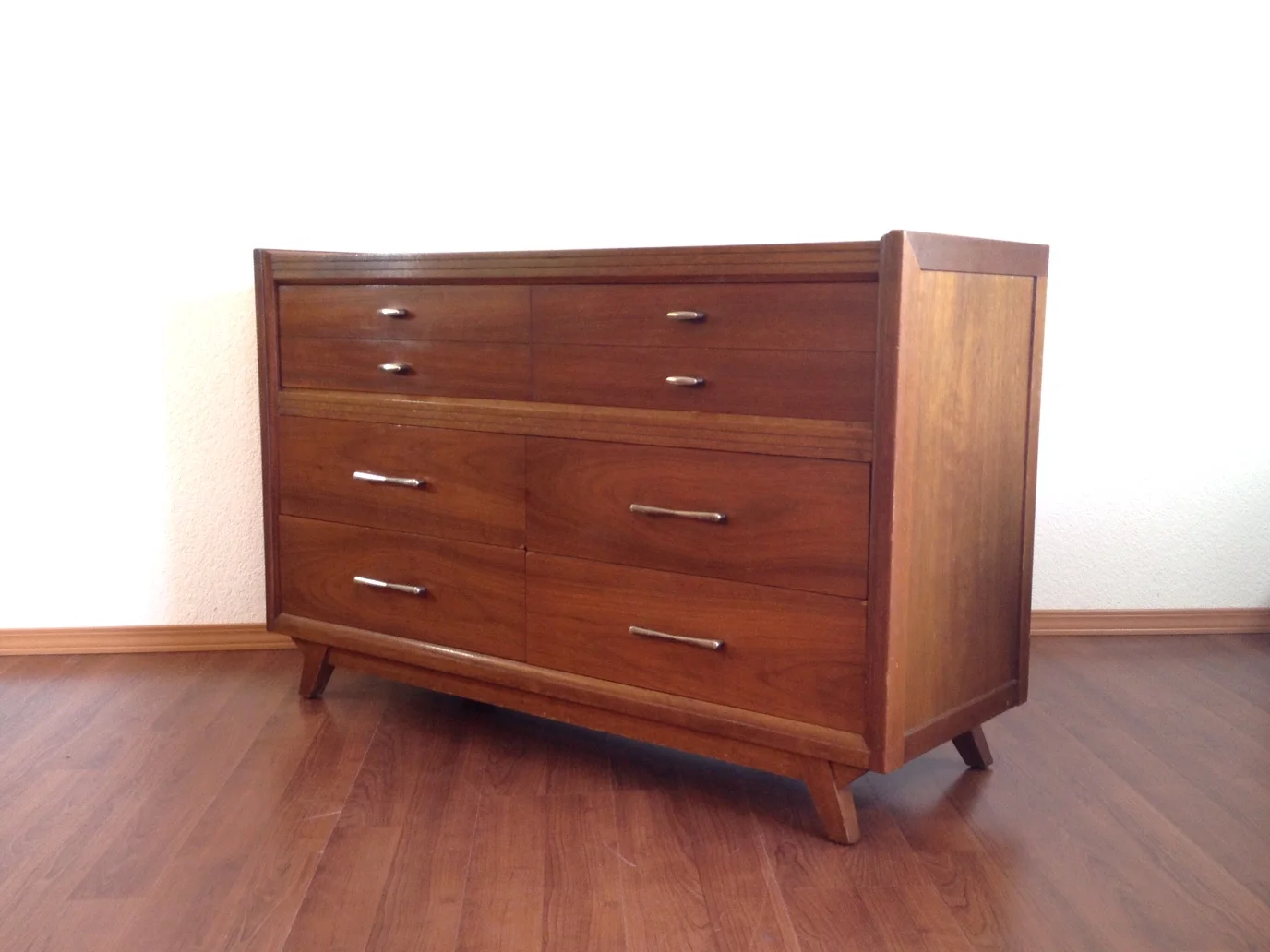 vintage F.S. Harmon lowboy dresser