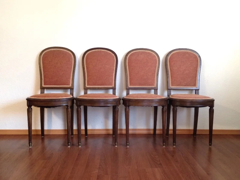 vintage dining chairs.