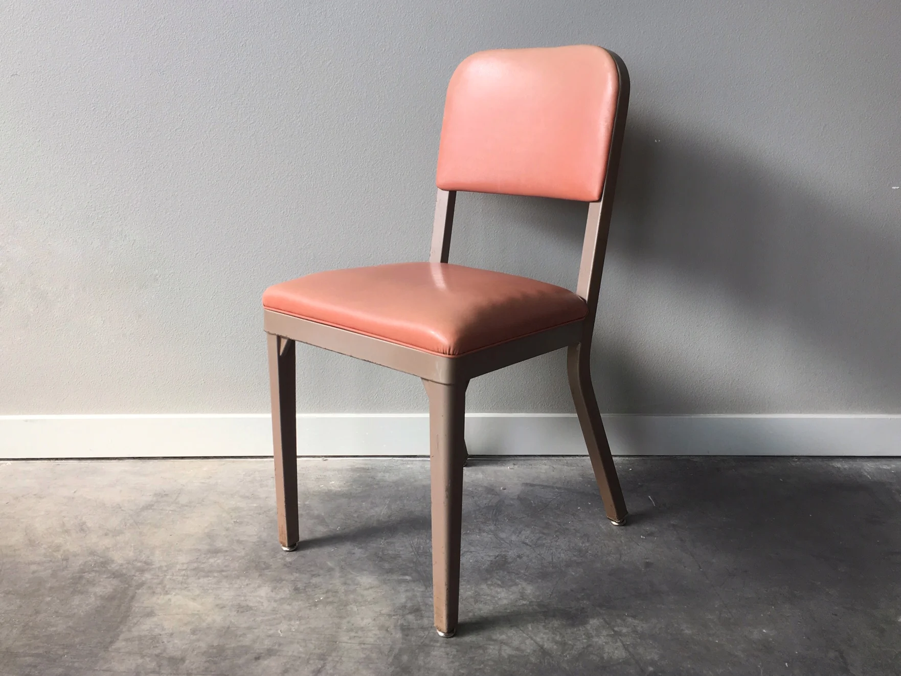 vintage mid century industrial chair by Royal Manufacturing Co.