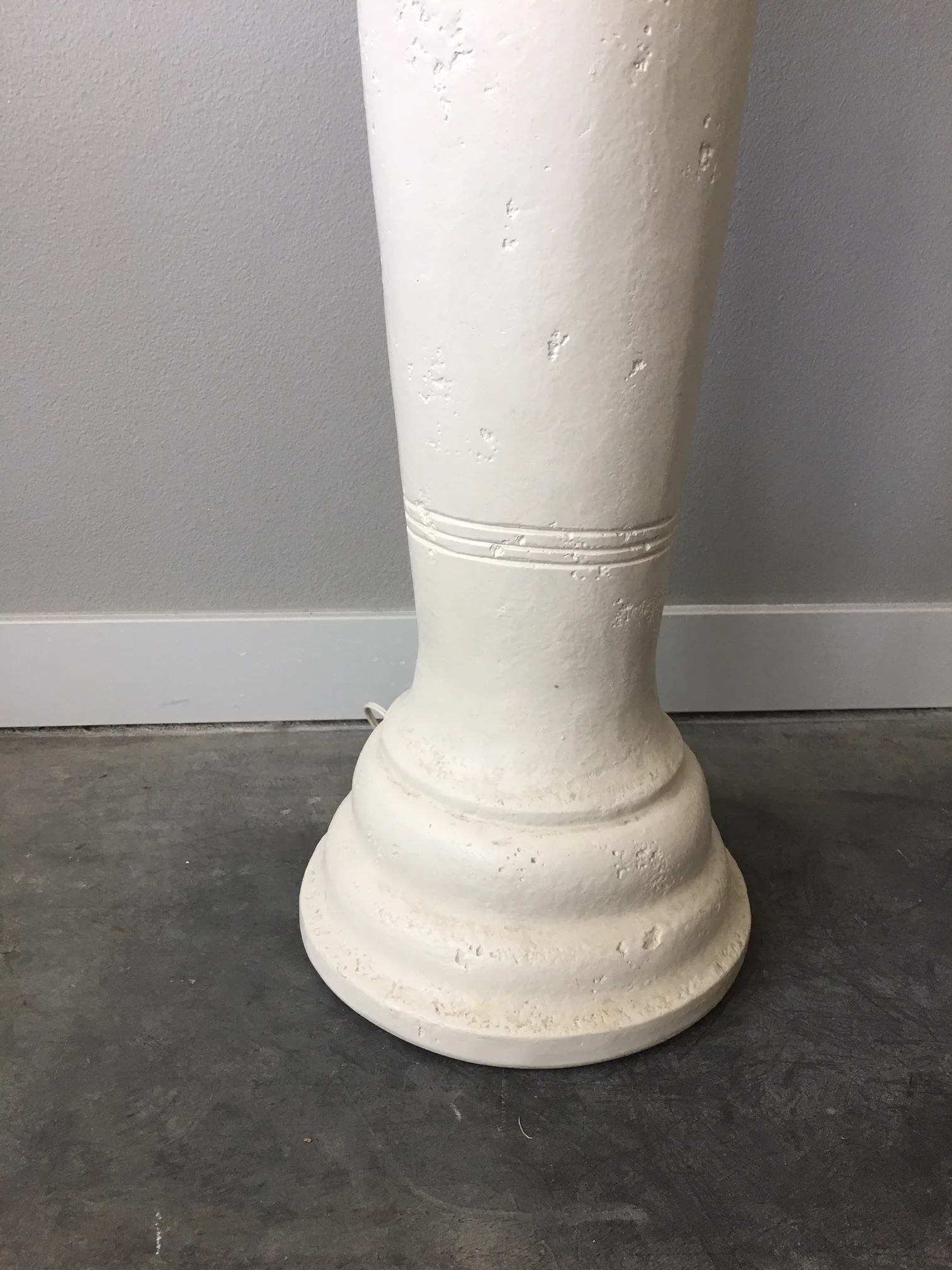 vintage plaster table lamps