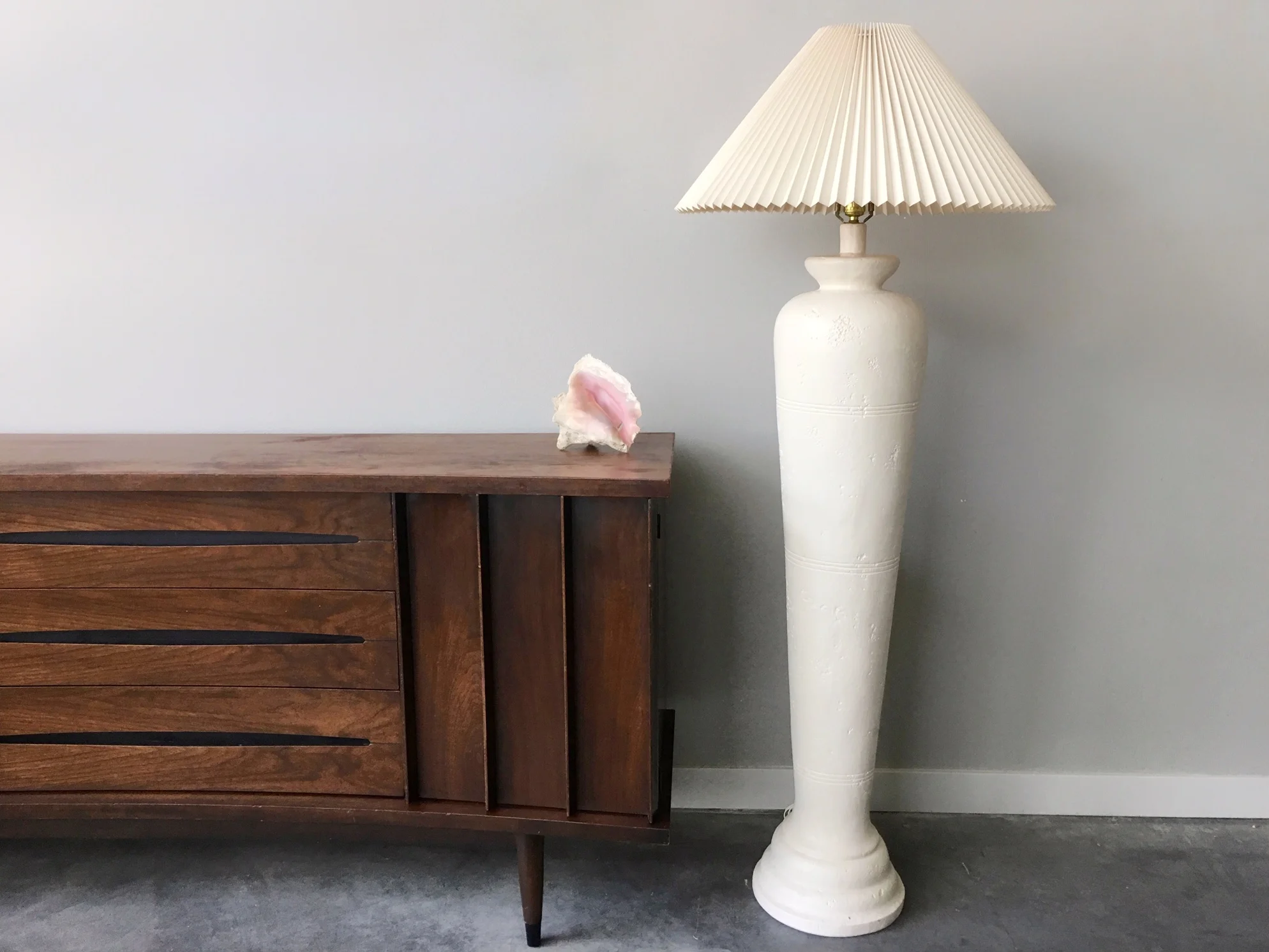 vintage plaster table lamps