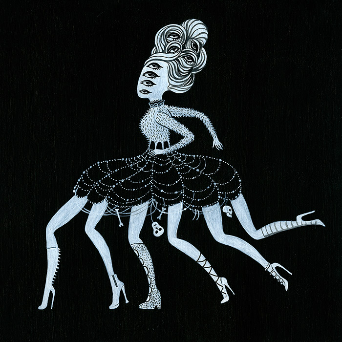 "Jorōgumo (spider): dines on virile young men"