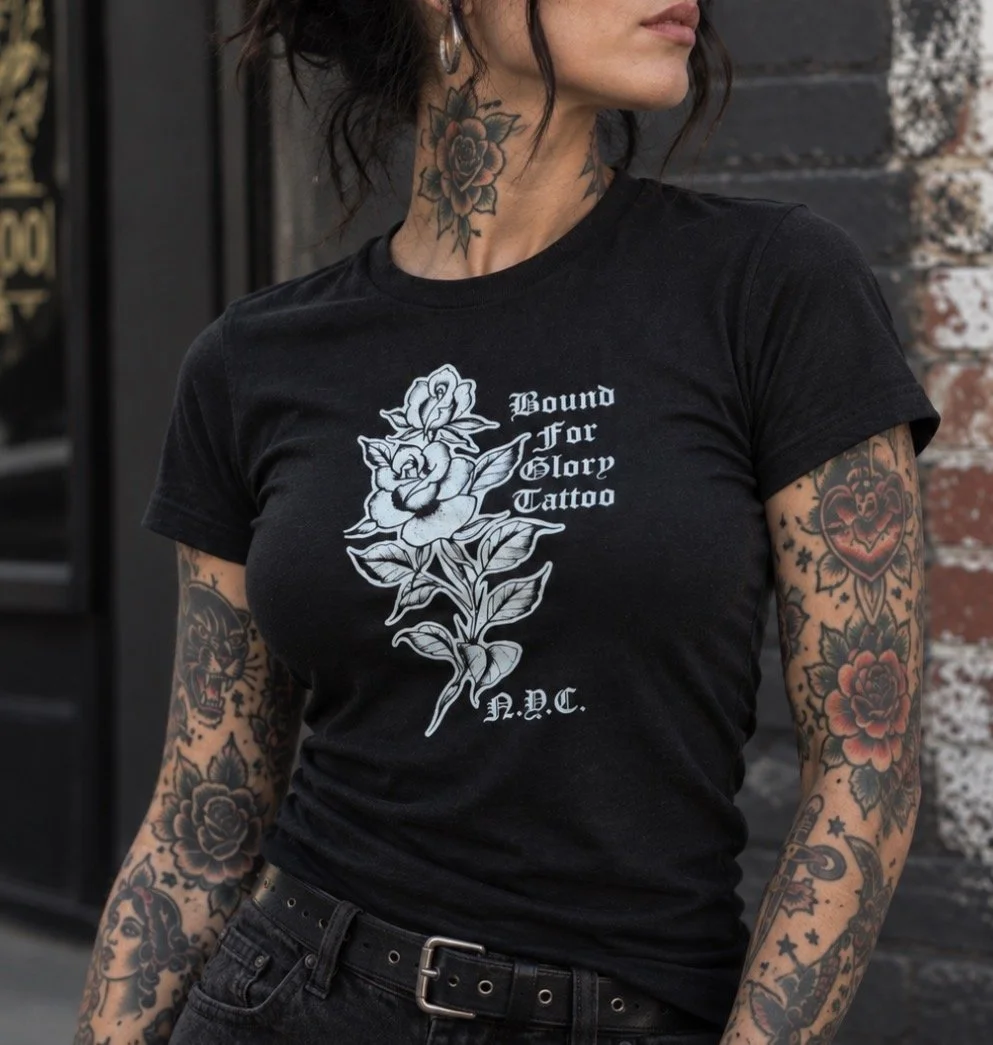 NYC rose shirt for women