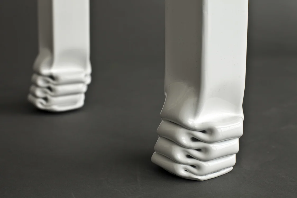 Crushed Table Foot Detail