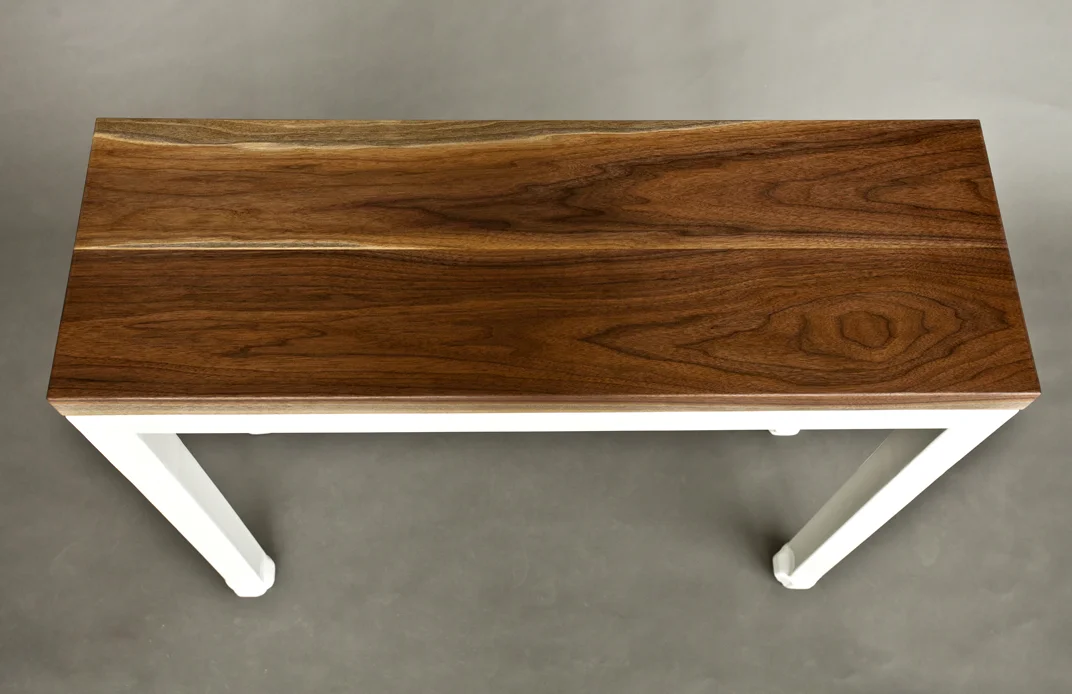 Crushed Table Wood Detail