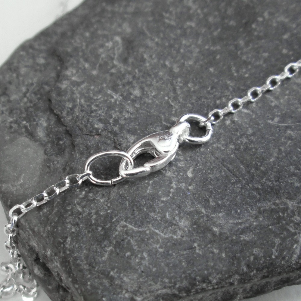 Thin Sterling Silver Chain, Arthritis Jewelry, Disability Clasp — CindyLouWho2