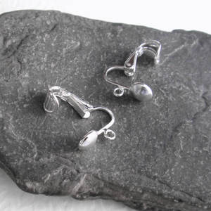 Sterling Silver Clip On Earring Findings, No Piercing Needed, One Pair —  CindyLouWho2