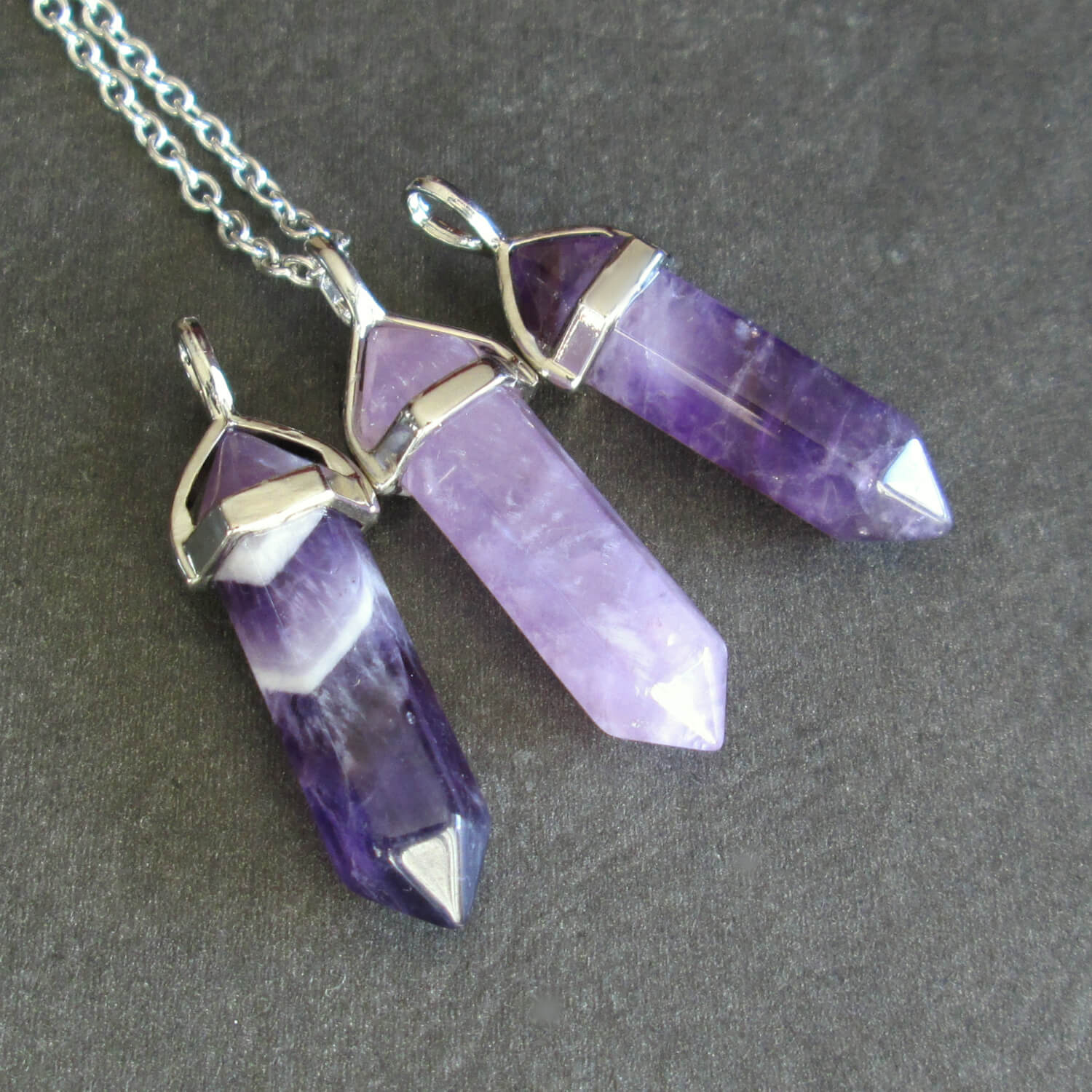 Selenite Pendant - selenite jewelry - healing crystal necklace – Magic  Crystals