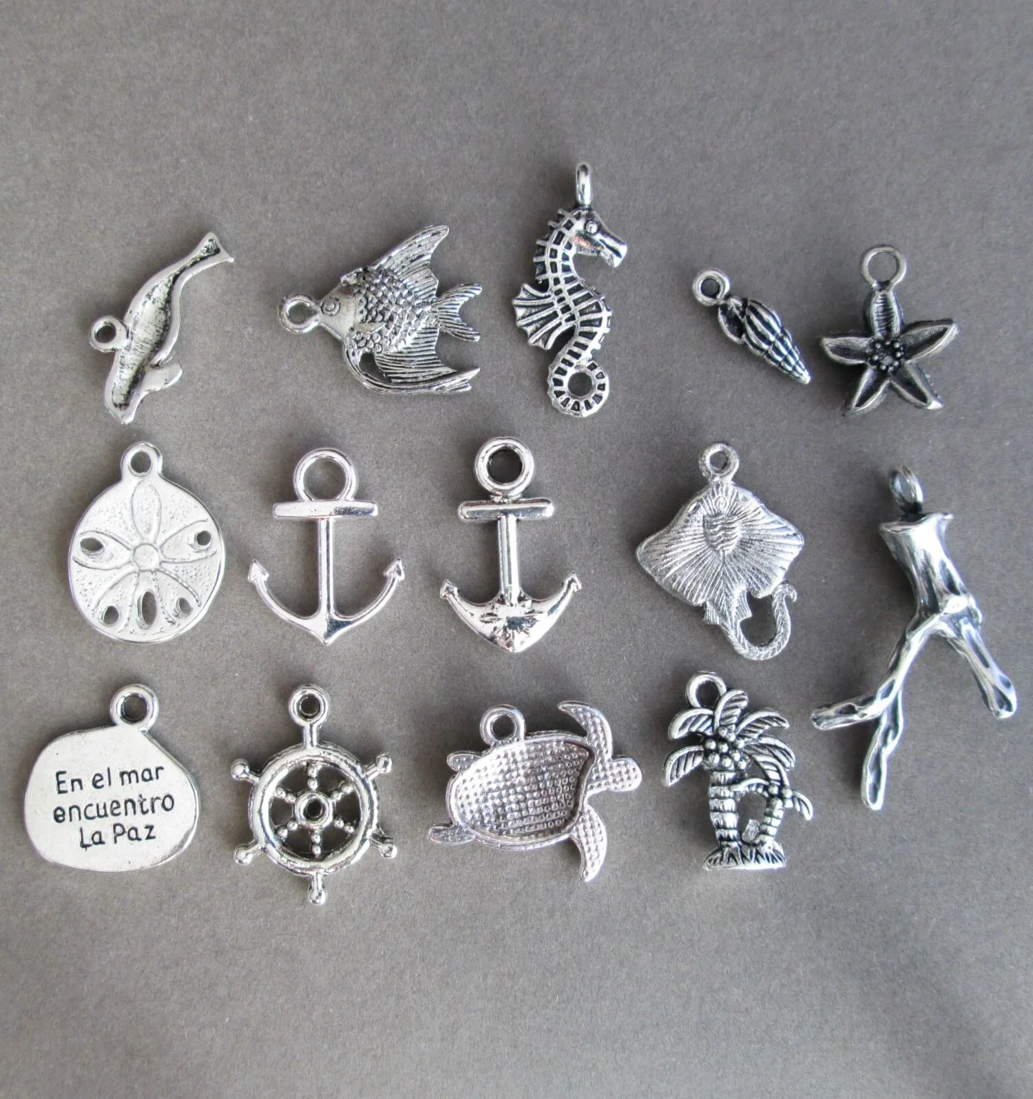Jewelry & Beauty Charms Ocean Pendant Ocean Charm Beach Charm Jelly