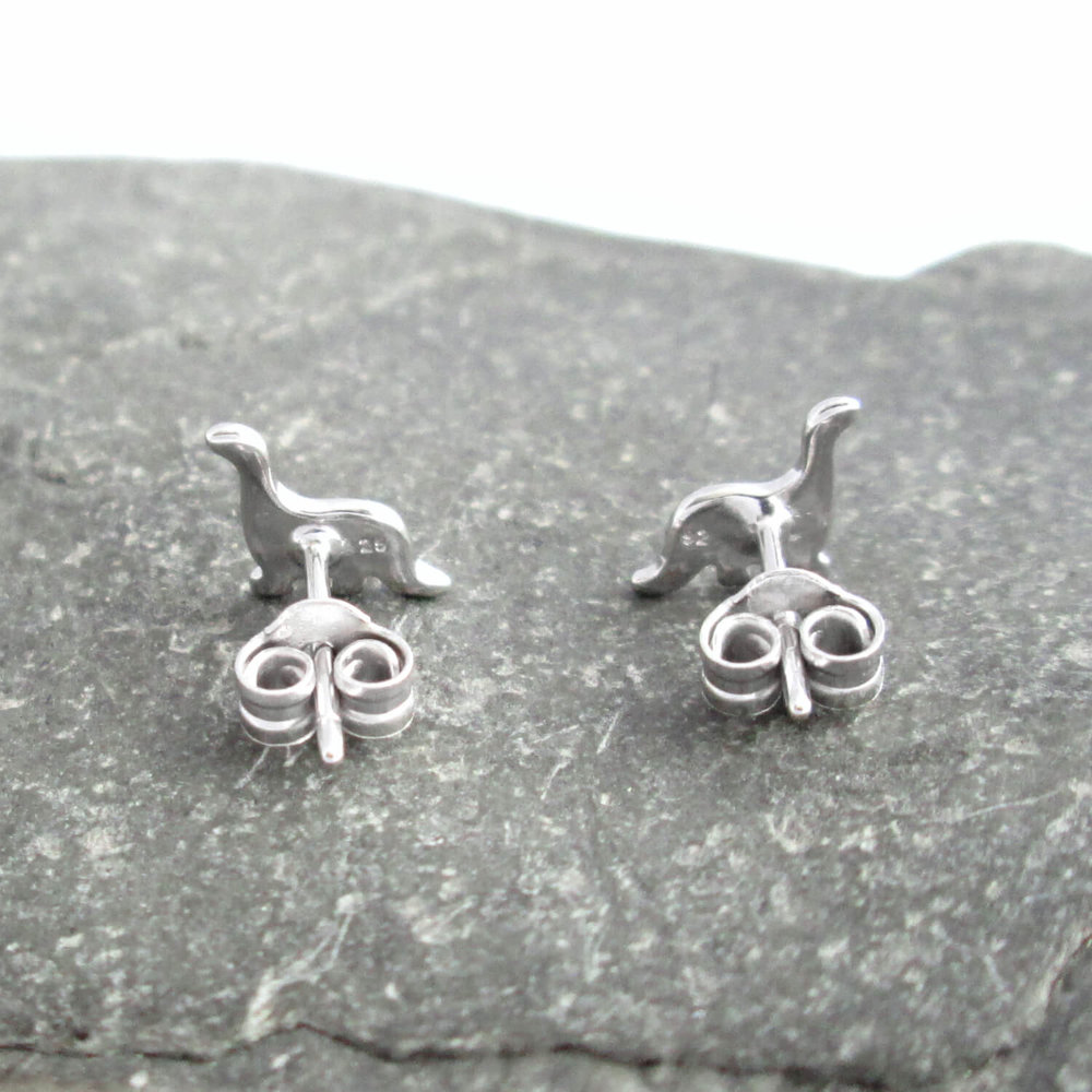 Small Infinity Earrings - Silver Plated – Dinosaur Designs US