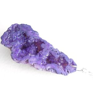 Pastel Purple Geode Necklace Druzy Quartz Pendant Cindylouwho2
