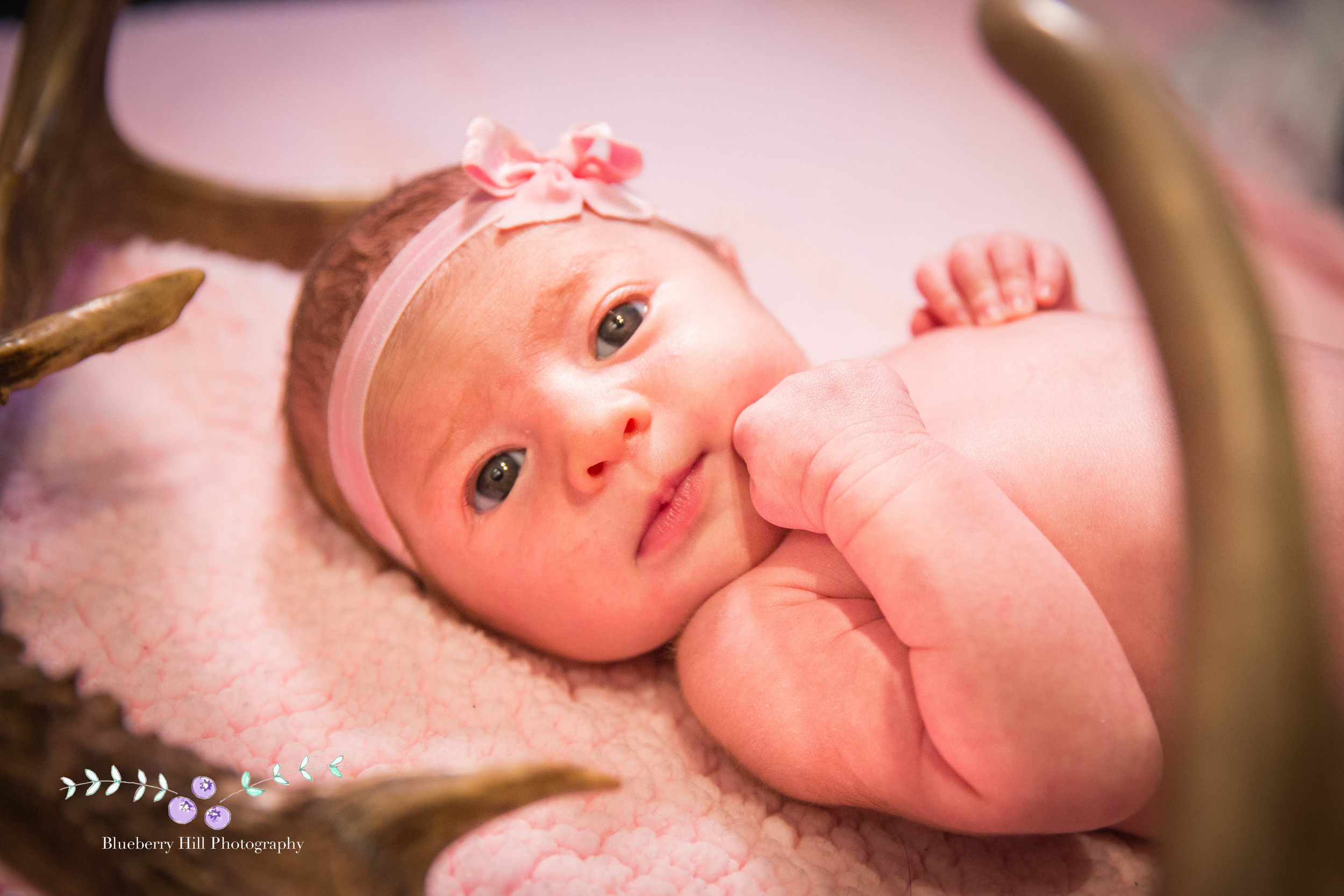 Devyn's parents are avid hunters- and wanted one of the props to be a set of deer antlers.