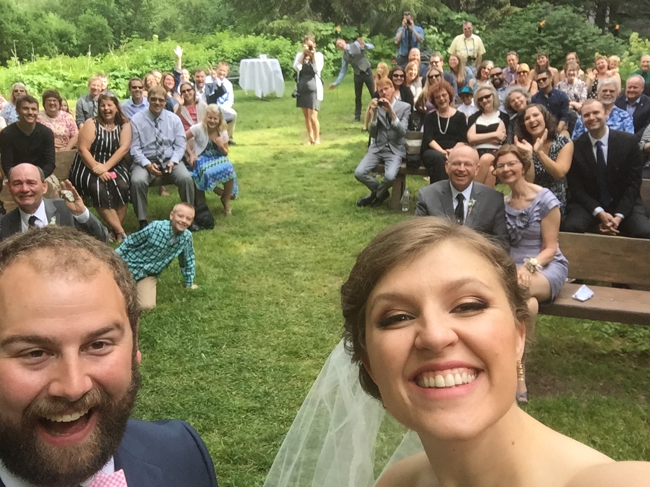 Wedding selfie!