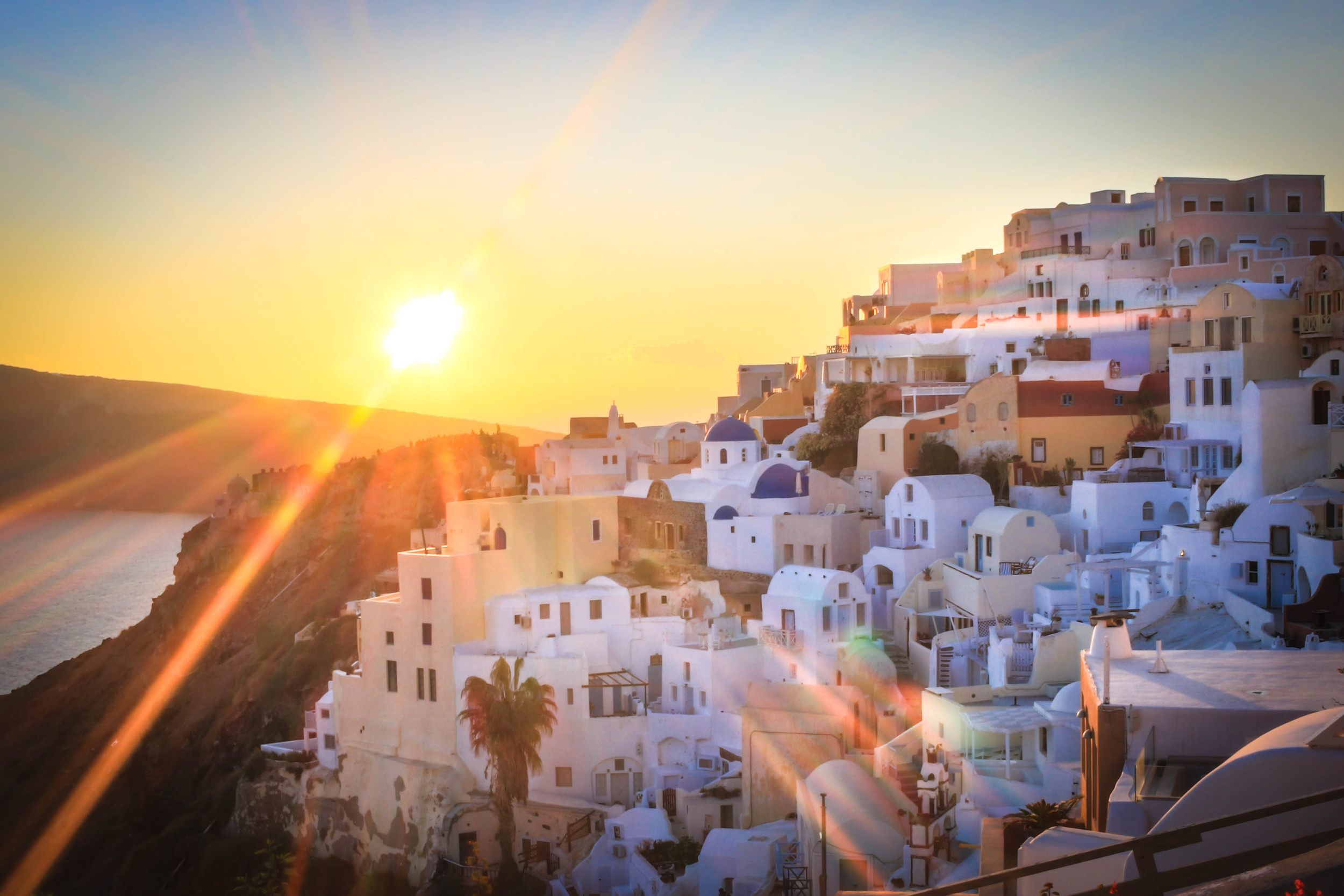 Wrapping up the year in Santorini, Greece!