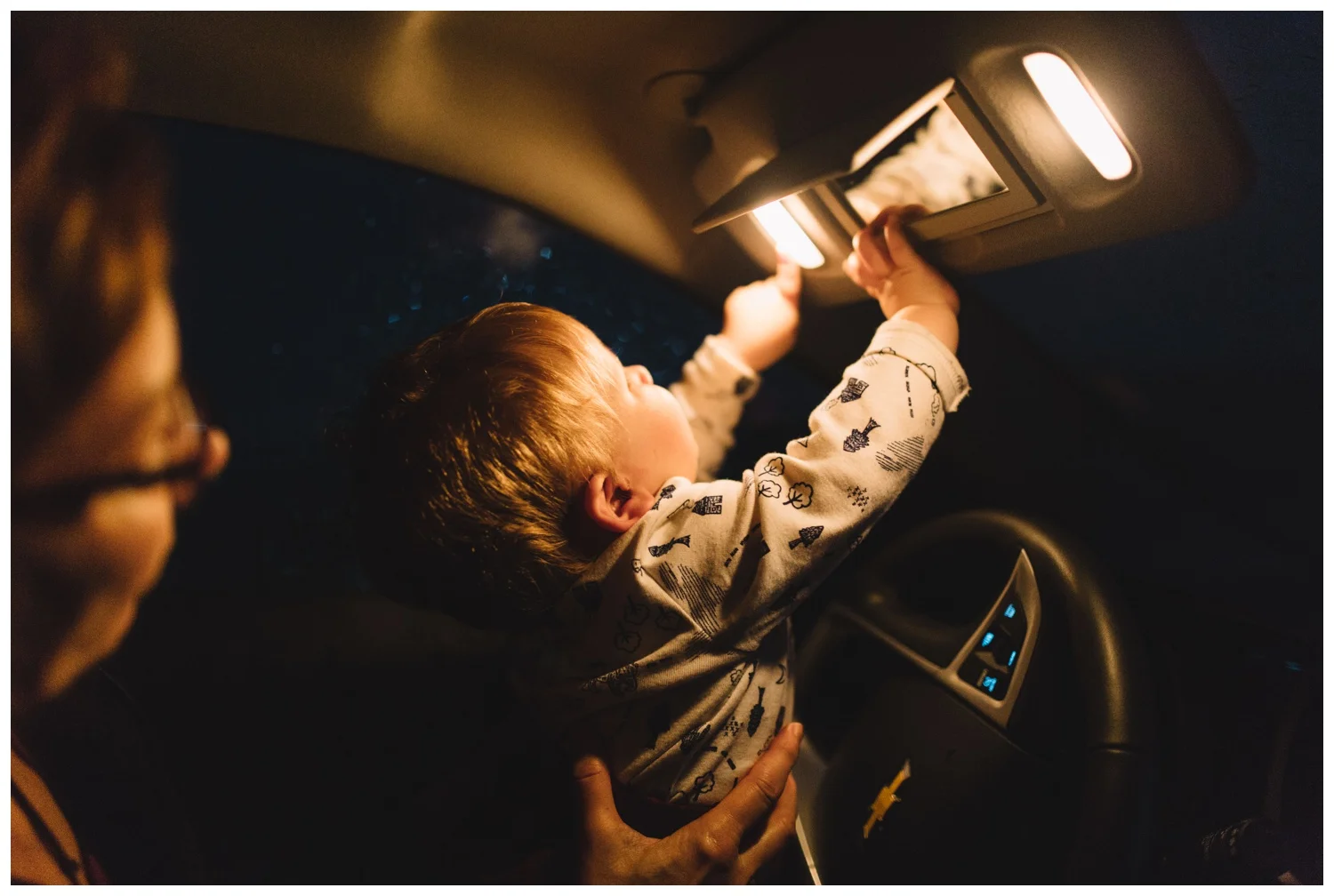  Watching the Thunderstorm from the Driveway. 