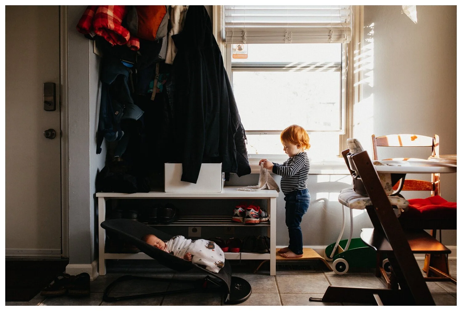 Portland In-Home Lifestyle: Emily + Brandon