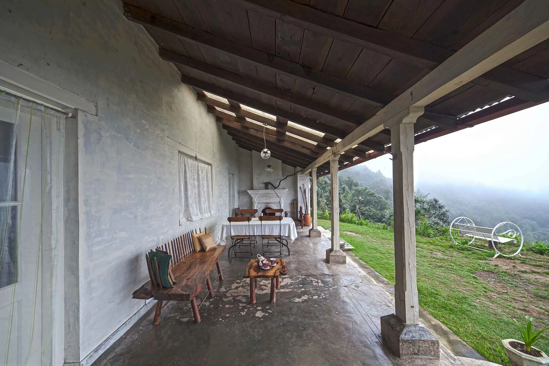 Its the best of two worlds, merging the inside with the outside...